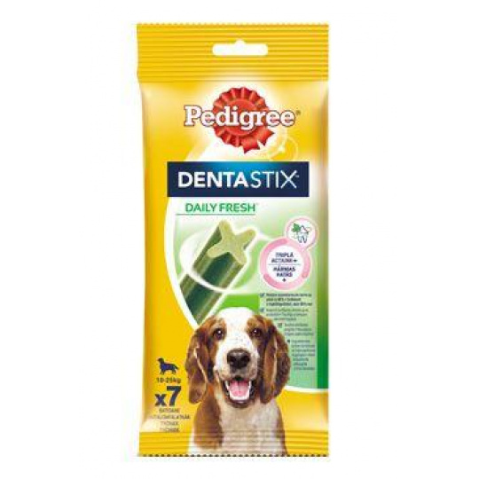 Rodokmeň pôv.DentaStix Fresh Dental Medium 7ks/180g