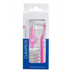 Zub.kefka Curaprox CPS 08 s držiakom medziz.ružový 5ks