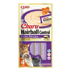 Churu Cat Hairball Tuna Recipe 4x14g
