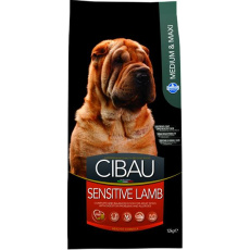 Cibau Dog Sensitive Lamb rice Medium Maxi 12 kg