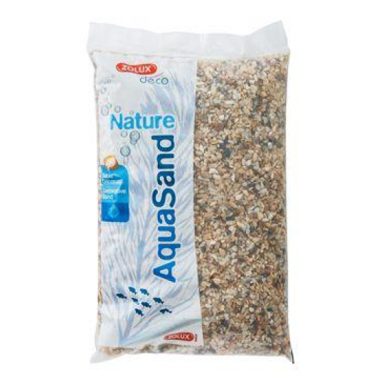 Akvarijný štrk Nature hrubý 5kg Zolux Akvarijný štrk Nature hrubý 5kg Zolux