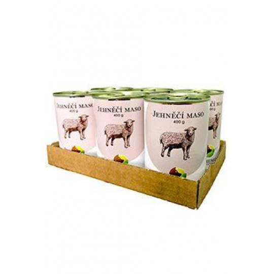 BOHEMIA MASO Jahňacie vo vlastnej šťave SIX PACK 6x400g