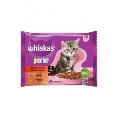 Whiskas kapsička Core Junior klas.výber v šťave 4x85g