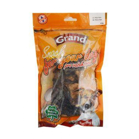 GRAND Dog pôv. Suš. Mňamka pľúca 100g