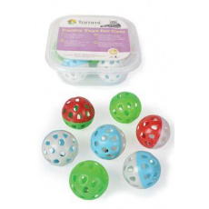 Hračka BOX Loptička Jingle 2-farebný 4cm /7ks Hračka BOX Loptička Jingle 2-farebný 4cm /7ks