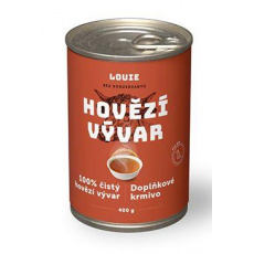 Louie Dog konz. Hovädzí vývar 400g Louie Dog konz. Hovädzí vývar 400g