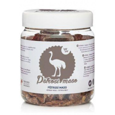 Raw Raw pochúťka mrazom sušené Pštrosie mäso 90g Raw Raw pochúťka mrazom sušené Pštrosie mäso 90g