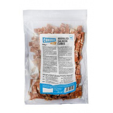CARODO Dog pôch. Kúsky z mramorovaného lososa 500g