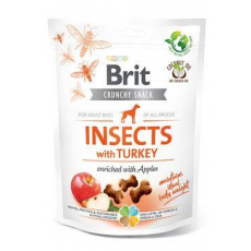 Brit Care Dog Crunchy Crack. Insec. Turkey Apples 200g