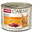 ANIMONDA konzerva CARNY Adult - hovädzie, kuracie 200g