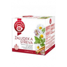 Čaj Teekanne Žalúdok a črevá 10x2g
