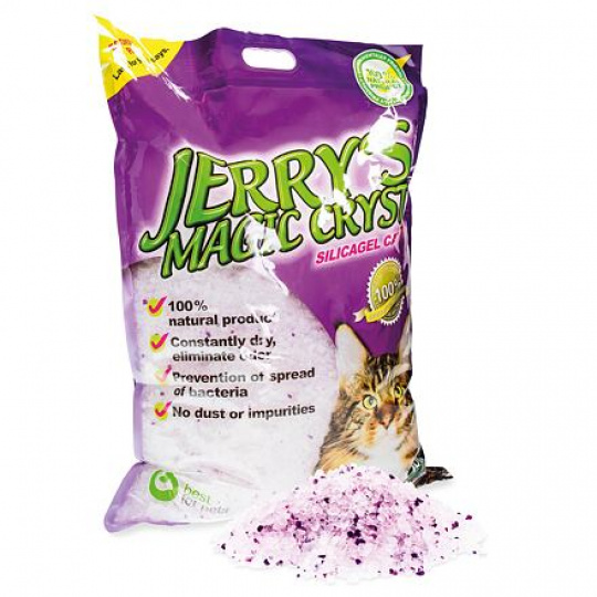 Mačkolit Jerrys Magic Crystals 16l Levanduľa