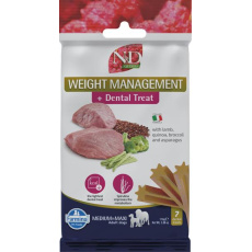 Pamlsok Farmina Quinoa Dog Weight Man Lamb Adult medium & maxi 110g