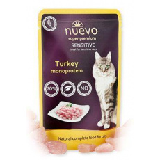 Nuevo mačka kapsička Sensitive Morčacie Monoproteín 85g