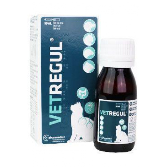 VETREGUL gél pre psy a mačky 50ml dávkovač