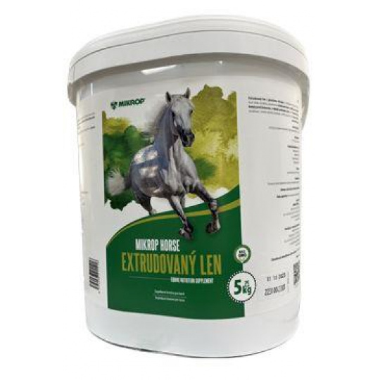 Mikrop Horse Len extrudovaný pre kone 5kg