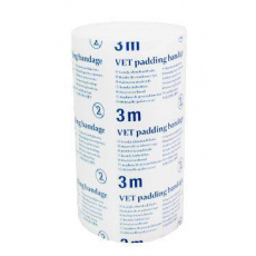 Obväz polstrovaný polyester.VET15cmx3m CVET