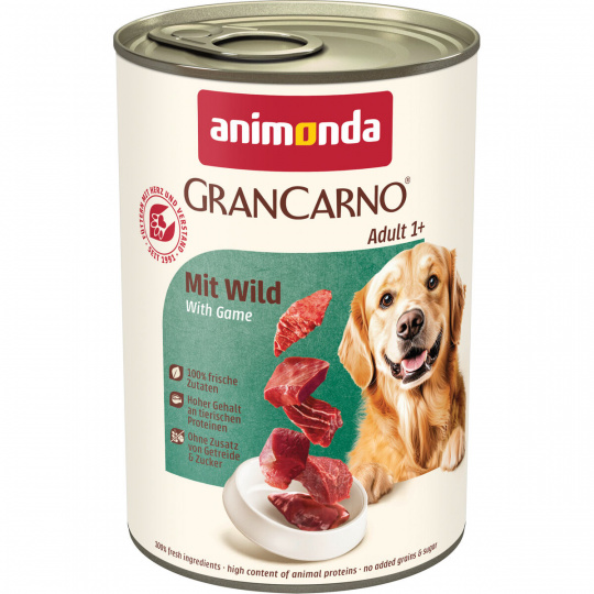 GRANCARNO Adult - so zverinou 400 g GRANCARNO Adult - so zverinou 400 g