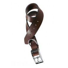 Obojok kožený VIP C 55cmx30mm, hnedý FP 1ks Obojok kožený VIP C 55cmx30mm, hnedý FP 1ks