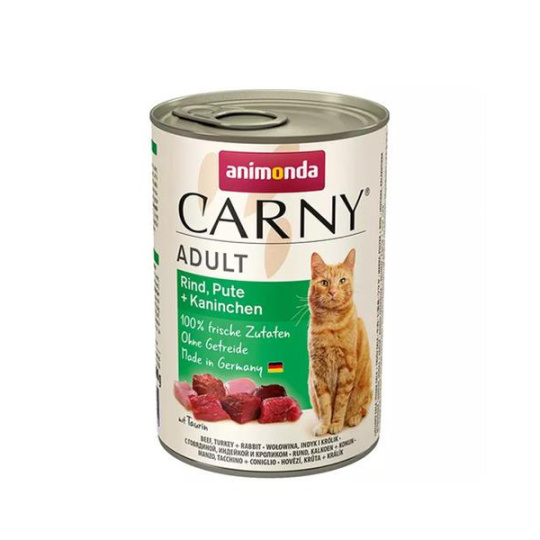 Animonda CARNY® cat Adult hovädzie,morka a králik bal. 6 x 400 g konzerva