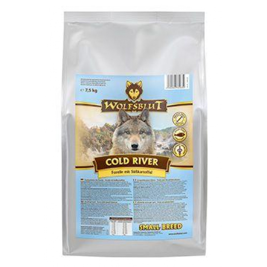Wolfsblut Dog Adult Small Breed Cold River 7,5kg