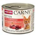 ANIMONDA konzerva CARNY Kitten - hovězí + krůta  200g