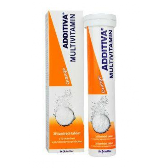 Multivitamín Additiva pomaranč tbl eff 20