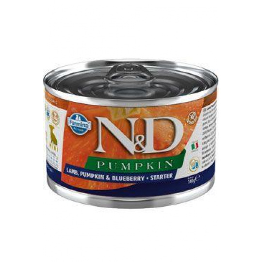 N&D DOG PUMPKIN Starter Lamb & Blueberry Mini 140g N&D DOG PUMPKIN Starter Lamb & Blueberry Mini 140g