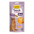 GimCat Snack Cream Duo kuracie&tekvica 6x15g