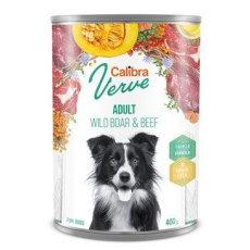 Calibra Dog Verve konz.GF Adult Wild Boar&Beef 400g