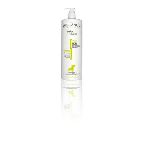 Šampón BIOGANCE Terrier Secret (Wire Coat) 1 l (pre teriéry)