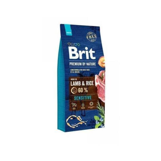 Brit Premium by Nature dog Sensitive Lamb 2 x 15 kg