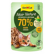 GimCat Near Nature kapsička kuracie 85g