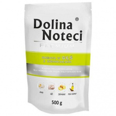 DOLINA NOTECI PREMIUM hus s zemiakmi kapsička pre psy 500 g