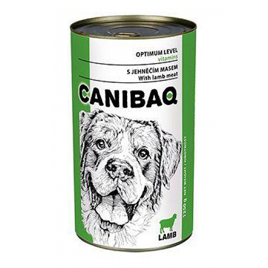 Canibaq dog konz. jehněčí 1250g Canibaq dog konz. jehněčí 1250g