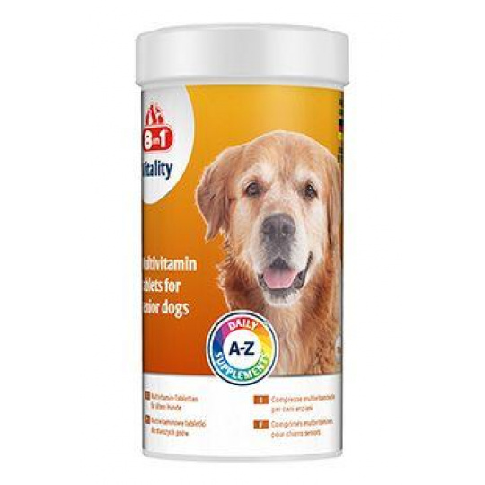 Vitality Multivitamin 8in1 for Senior Dogs 70tbl Vitality Multivitamin 8in1 for Senior Dogs 70tbl