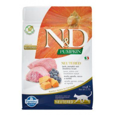 N&D Pumpkin CAT Neutered Lamb & Blueberry 300g N&D Pumpkin CAT Neutered Lamb & Blueberry 300g