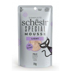 Schesir Cat kapsička Special Mousse Light kuracie 70g