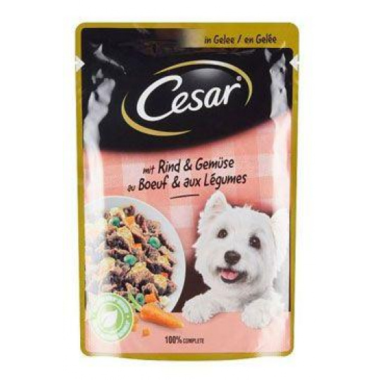 Cesar Tasty kapsička hovädzie so zeleninou v želé 100g