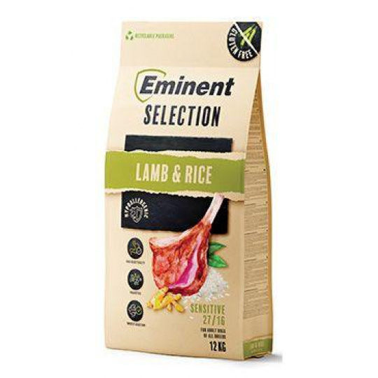 Eminent Dog Selection Sensitive Lamb&Rice 12kg