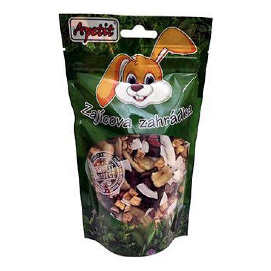 Apetit zajacova záhradka OVOCENKA sušené plody 140g Apetit zajacova záhradka OVOCENKA sušené plody 140g
