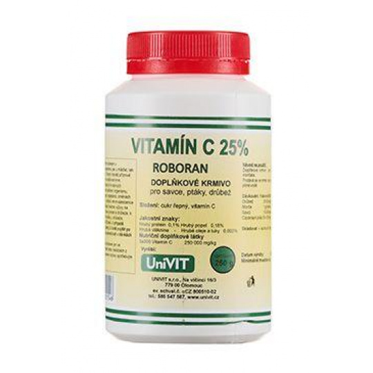Vitamín C Roboran 25/ 250g