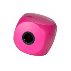 Hračka pes BUSTER Mini cube cherry 9cm, S