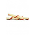 Magnum Rawhide Roll Stick 5" red/white 12,5cm/40ks