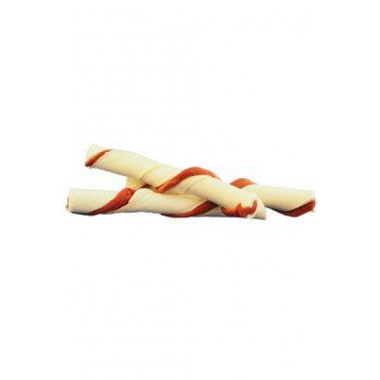 Magnum Rawhide Roll Stick 5" red/white 12,5cm/40ks