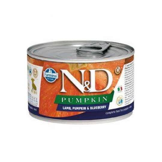 N&D DOG PUMPKIN Puppy Lamb & Blueberry Mini 140g