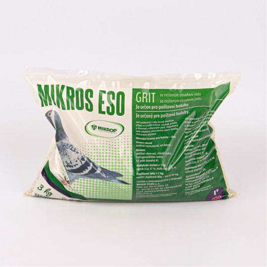 MIKROS ESO grit s jódom 3 kg MIKROS ESO grit s jódom 3 kg