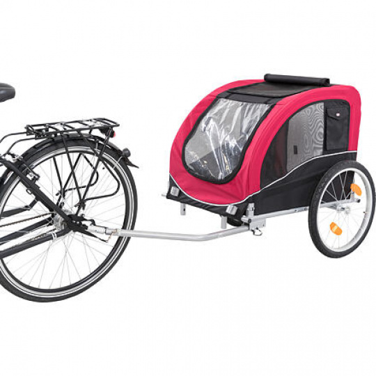 Vozík pre psa za bicykel L 75 x 86 x 80/145 cm, nosnosť max. 30 kg Vozík pre psa za bicykel L 75 x 86 x 80/145 cm, nosnosť max. 30 kg