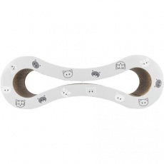 Škrabacia vlna MIMI, 48 x 16 x 22 cm, sivá