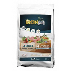 IRONpet Dog Adult Large&Giant Turkey 12kg
